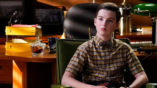 Кадр из 17 серии 5 сезона сериала «Детство Шелдона»